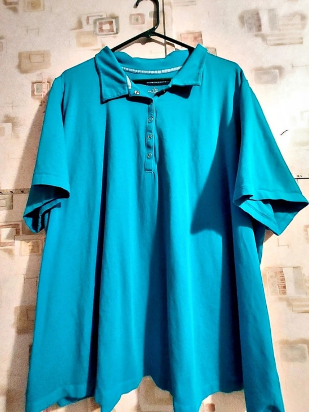 Catherines Suprema Collection Polo Shirt Tunic Blue 3X